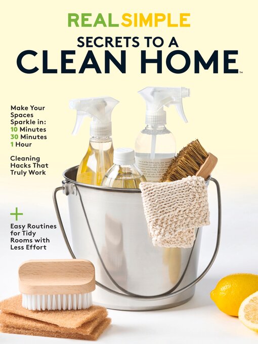 Title details for Real Simple Secrets to a Clean Home by Real Simple Magazine - Available